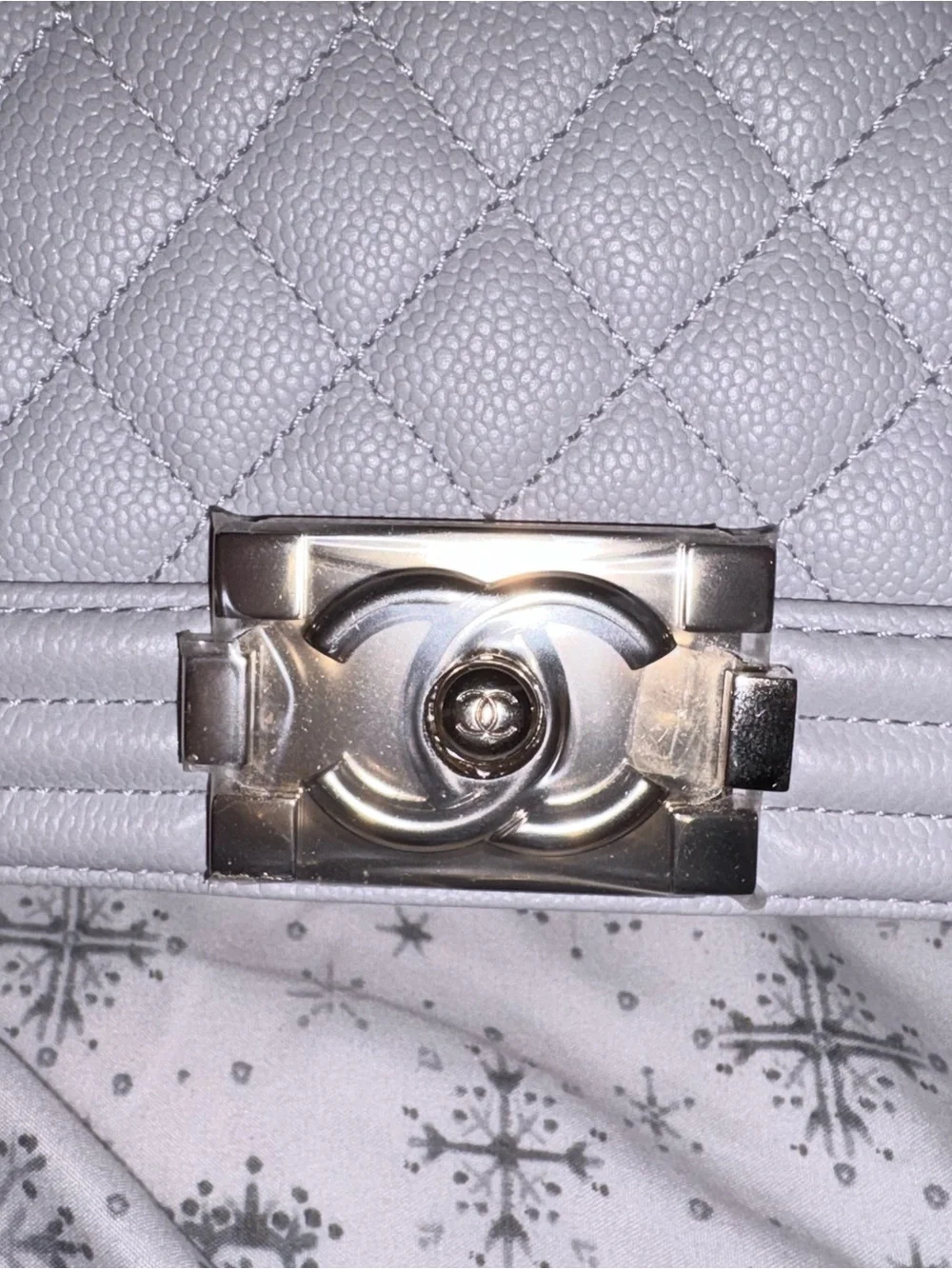 Chanel Old Medium Caviar Boy Bag
